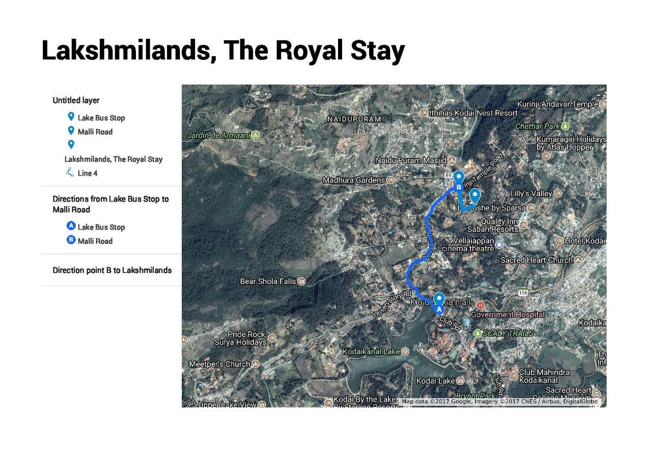 Lakshmi Lands - The Royal Stay Kodaikanal Εξωτερικό φωτογραφία